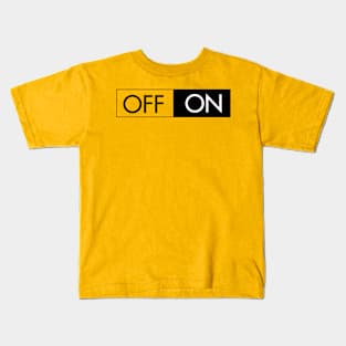 Music On, World Off Kids T-Shirt